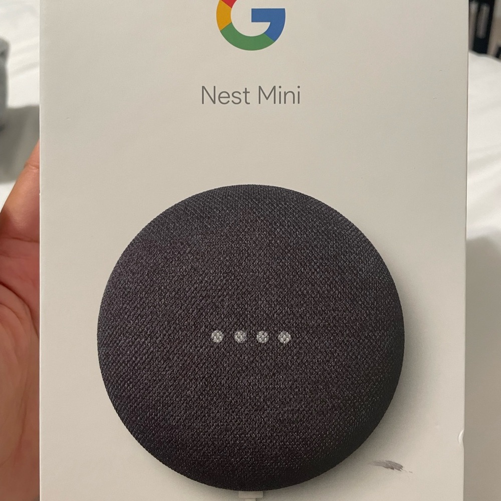 Google Nest Mini Speaker - Dark Gray